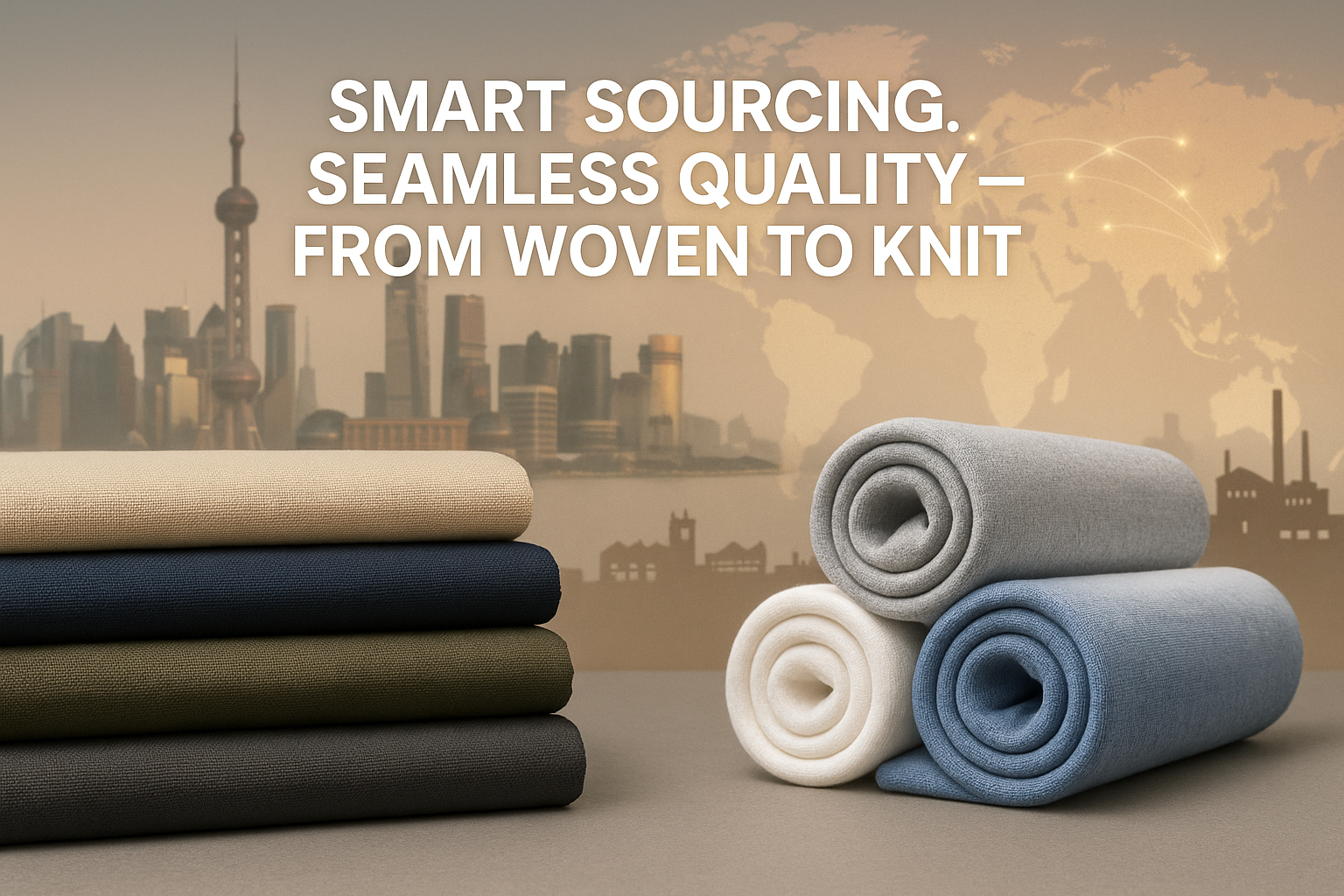 🌏 Smart Sourcing. Seamless Quality — From Woven to Knit.