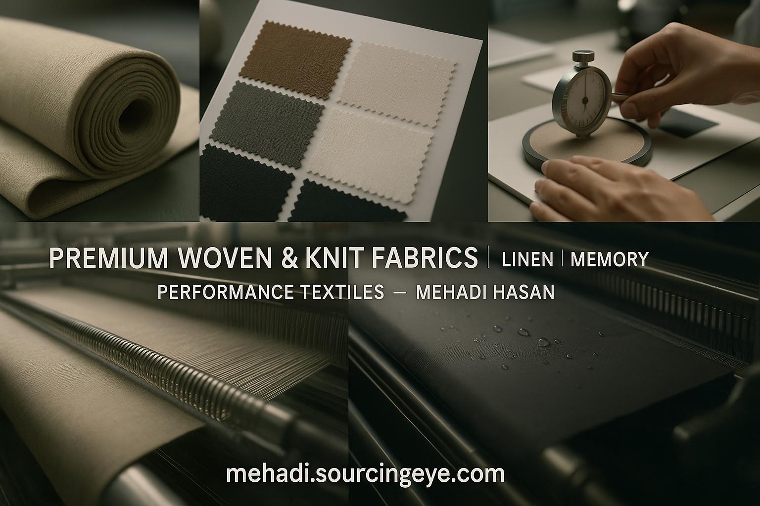 Premium Woven & Knit Fabric Supply — China Mills to Global Buyers.