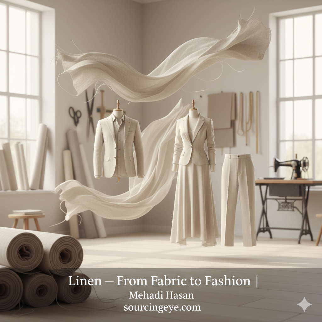 🌿 Linen — Nature’s Luxury in Every Weave.